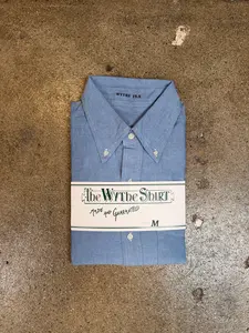 Oxford Cloth Button Down Vintage Blue
