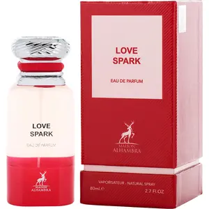Maison Alhambra Love Spark Unisex Eau De Parfum, Elegant Scent Fragrance for Beauty & Personal Care