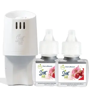 Cherry Blossom Plug in Refill Air Freshener Starter Kit
