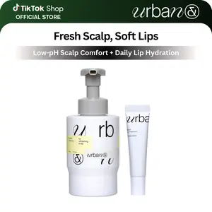 [Urbanand Official Shop] Winter Exclusive: Frost & Glow Duo – Low-pH Bubble Shampoo & Nourishing Lip Treatment for Winter Dryness