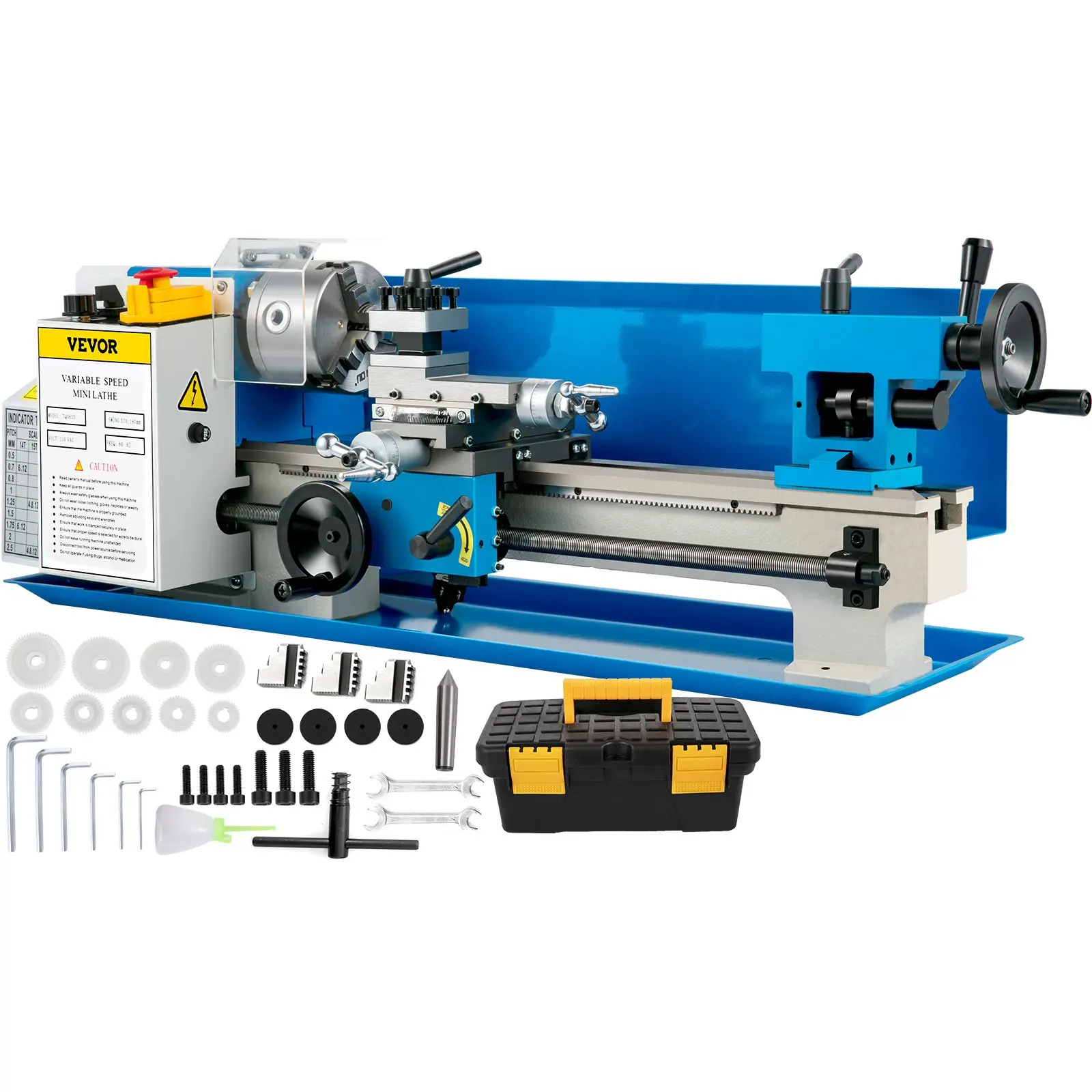 Mini Multifunctional High Accuracy Lathe - Compact Household DIY Power Tool for Craft Enthusiasts, Wood/Metal/Jade Working, Cutting, Precision Cuts, Countermill Edges, Miniature Precision Parts, Model Construction Spindles
