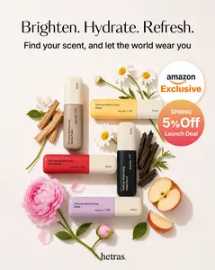 [hetras] Perfume Body Mist 2ea - SIGNATURE Scent Duo  | Bombshell & Santal Fresh Scent Set | Moisturizing Niacinamide Body Spray |  Body Glow, Smooth Skin | for Texture & Uneven Skin tone | Long-Lasting Skin Scent | Korean Skincare (4.06 fl oz each)