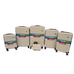 Adams 6-Piece Hardshell Luggage Set – Lightweight, Durable, 360° Spinner Wheels