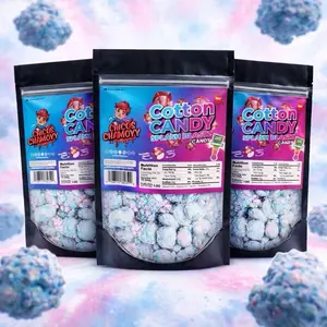 Ultimate 3 Pack Viral Cotton Candy Gushers Splash Blastz 18oz Bundle Of Candy (No Crunchy Pieces & Chamoy Included In Bag)-ChicosChamoyy Sweet Bonbon Snack Fruity
