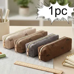 Lovely Little Bow Pencil Case & Makeup Bag – Must-Have Gift for Back to School, Mother's Day, Birthday, or Wedding