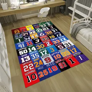 Nba Players Rug,Basketball Rug,Sport Rug,Colorful Rug,Cool Rugs,Custom Rug,Hypebeast Rug,Area Rugs,Personalized Rug,Unique Rug,Gift for her