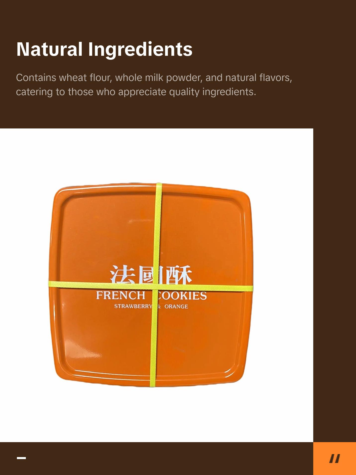 Taiwan Triko Sheng Hsian Jen French Cookie | Strawberry & Orange