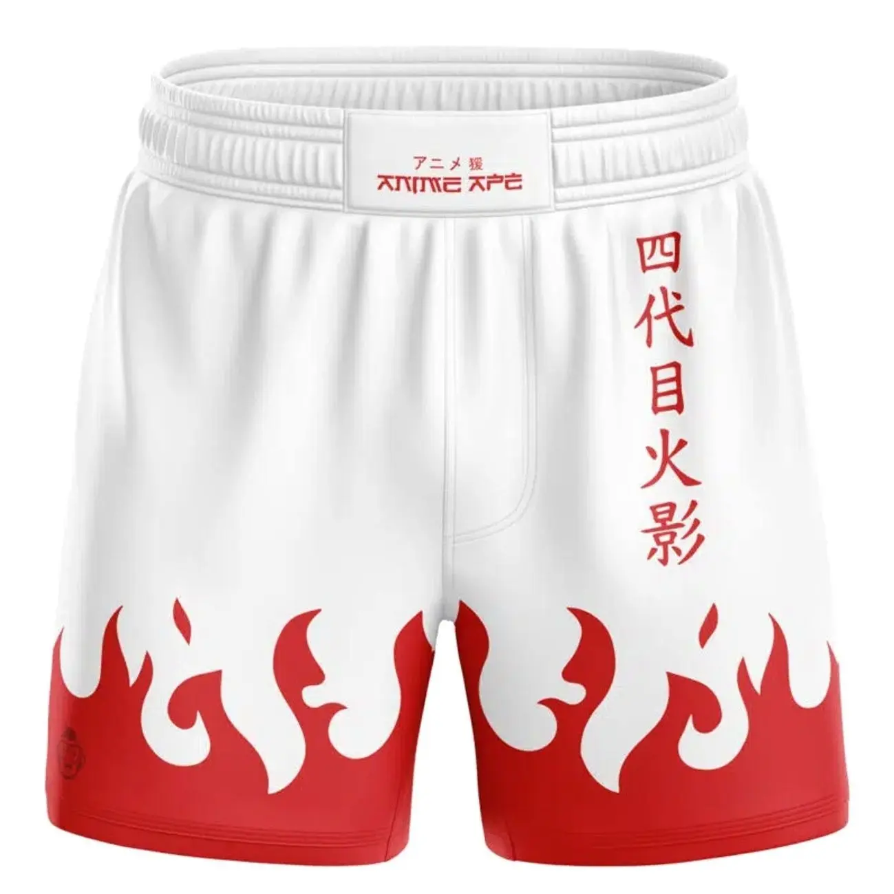 4th Hokage Cloak Shippuden BJJ MMA Fight Shorts