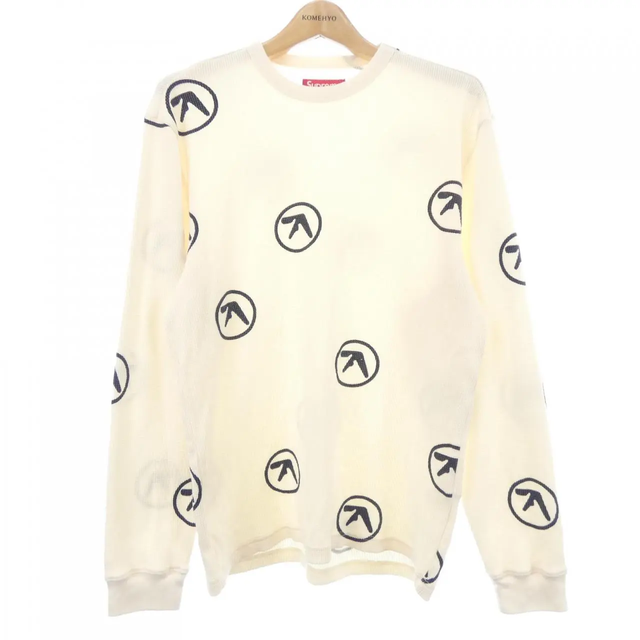 Pre-owned Supreme Cotton Small Leather Goods APHEX TWIN THERMAL Top