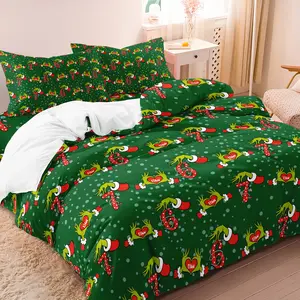 3pcs Personalized 67 Six Seven Duvet Cover, Funny Six Seven Christmas Duvet Cover, Christmas Present, Funny Holiday Lounge Blanket Cozy Xmas Gift Duvet Cover, Decorative Duvet Cover, 1 * Duvet Cover+2 * Pillowcase