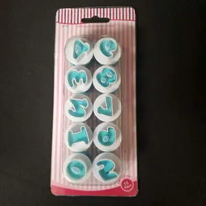 Push Easy Mini Number Cutters (10 Piece)
