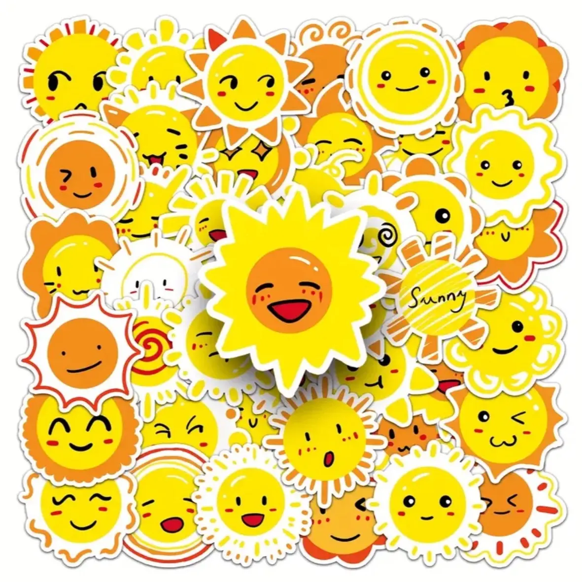 One Random  Cute Sun sticker