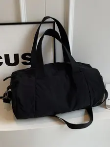 Simple Lightweight Large Capacity Crossbody Tote Bag, Casual Versatile Clothing Storage Bag, Perfect for Everyday Use