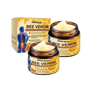 Advanced Bee Venom Cream for Joint and Bone Relief - Soothing Formula for Back, Neck, Hands, and Knees - Professional Strength Pain Relief Cream