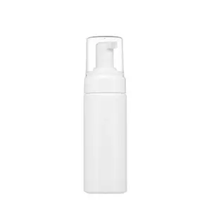 Plastic Refillable Reusable Foaming Soap Dispensers with Pump, 6.5 oz White Bottle-Shaped Soap Dispensers, 8"x2" Bathroom Home Supplies