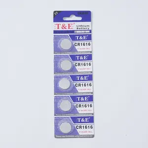 Cr1616 Dl1616 Battery, 3.0v Lithium Coin Cell, Replacement Watch Battery, Alkaline Type, Batch Number 20241001, Power Capacity 0.02-0.8wh, Coin Batteries, Button Batteries
