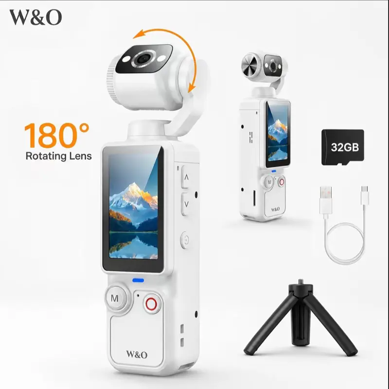 W&O Q7 Portable Vlogging Camera