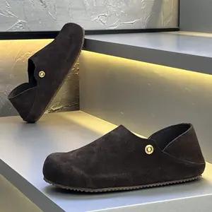 2026 Versatile Convertible Slip-On Mule Shoes for Men, Casual Comfortable Round Toe Footwear, Stylish All-Season Low-Profile Backless Clogs for Indoor & Outdoor Daily Wear