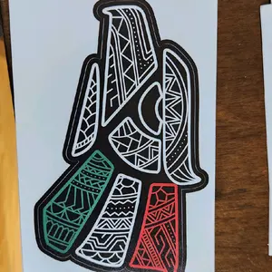 Hecho En Mexico vinyl decal calcomanía sticker