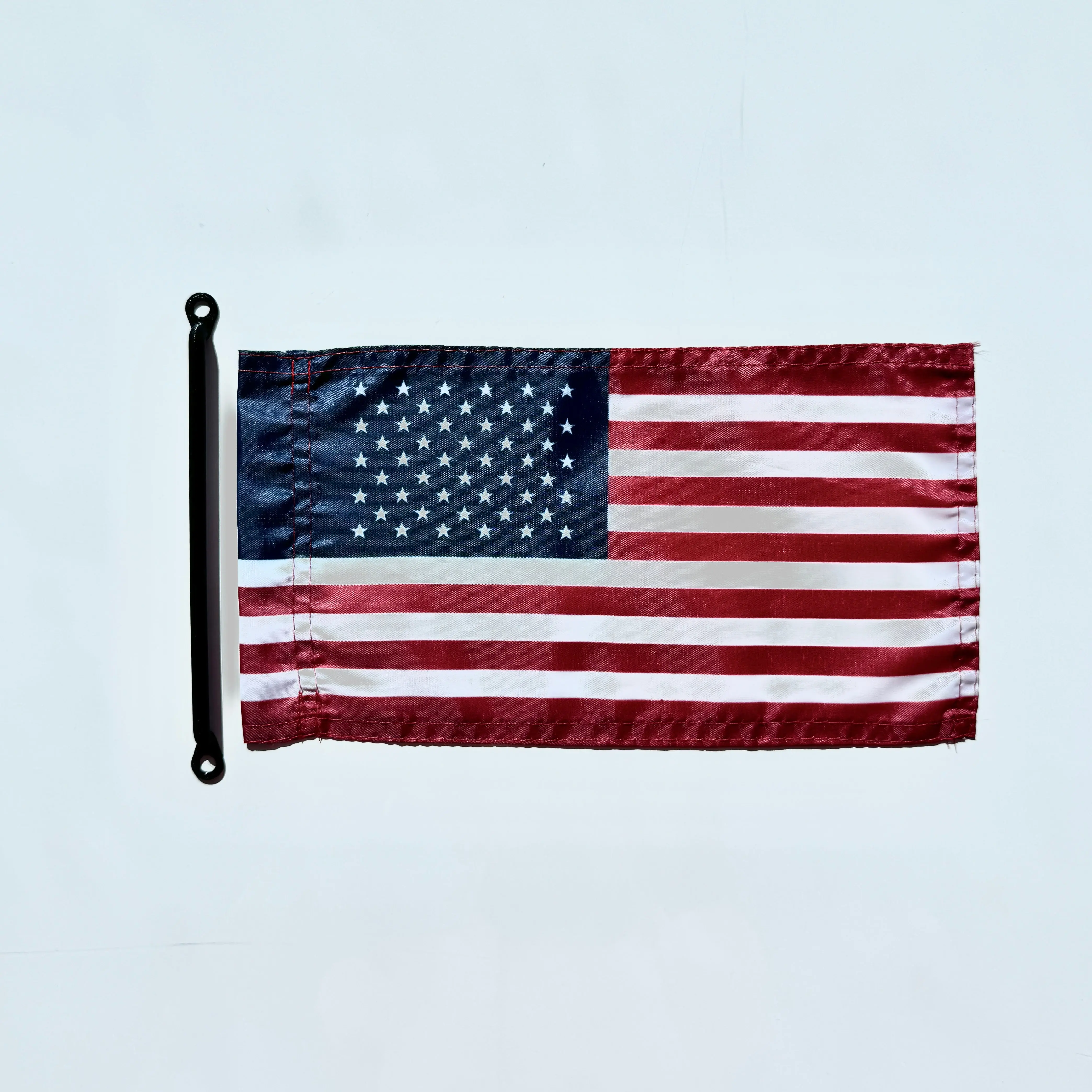 Motorcycle License Plate American Flag