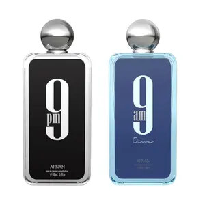 (2pc Bundle Pack) 9PM + 9AM Dive by Afnan EDP Spray, 3.4oz