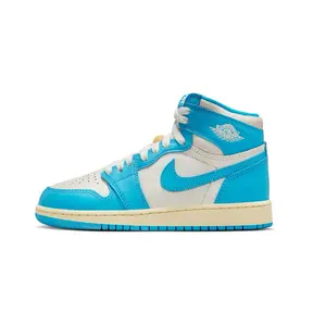 Nike Air Jordan 1 Retro High OG UNC Reimagined Youth / Women’s Perfect Blue Fashion Footwear Sneakers