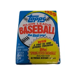 1989 Topps Baseball Wax Pack