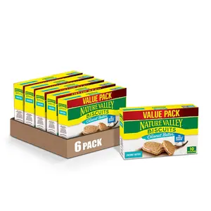 Nature Valley Toasted Coconut Biscuit Sandwiches, 10 ct (Pack of 6)