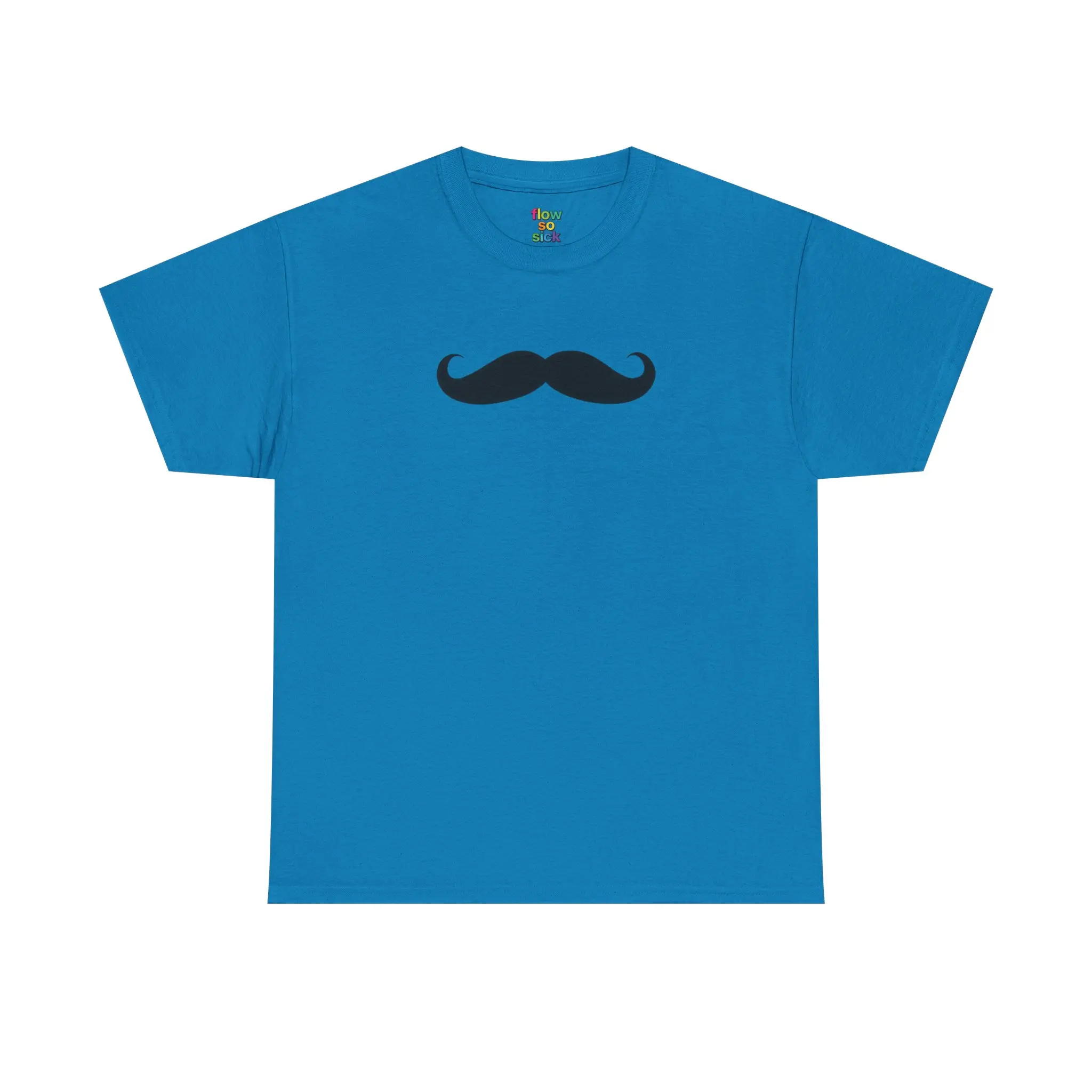 mustache tee