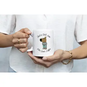 Just a Chill Guy Coffee Mug Chill Guy Meme Gift Funny Coffee Cup Christmas Gift Funny Secret Santa Gift Crypto Meme Chill Guy Ceramic Drinkware