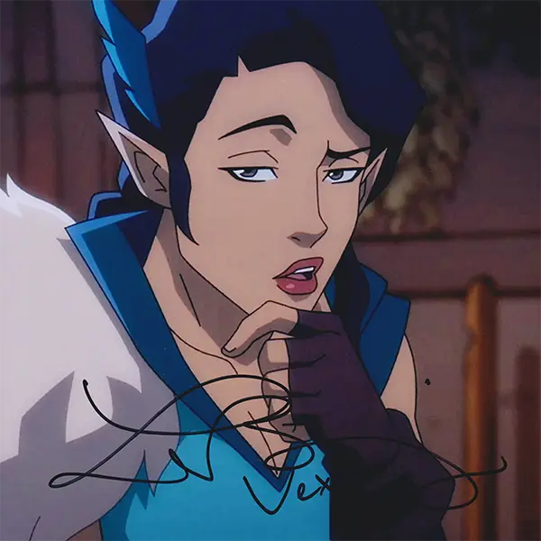 The Legend of Vox Machina - Vex'ahlia Authentic Autographed Print by Laura Bailey