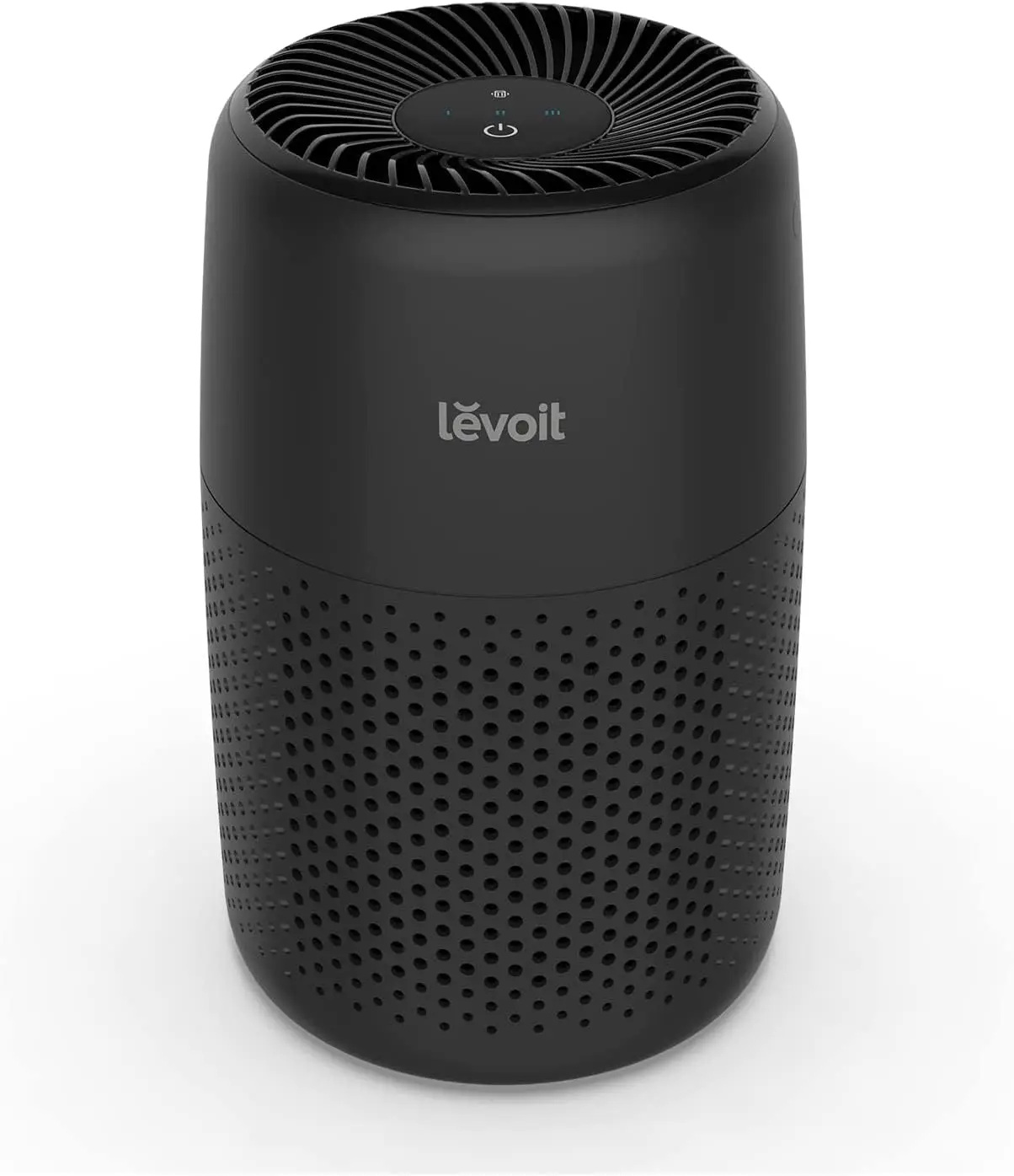 LEVOIT Air Purifiers For Bedroom, 3-in-1 Filter With Fragrance Sponge, Filters Smoke, Allergies, Pet Dander, Odor, Dust, Office, Core Mini, Black