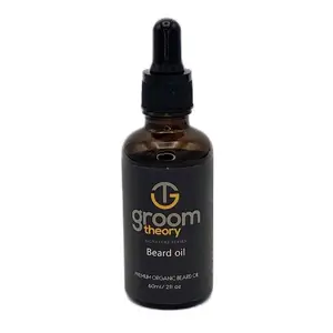 Groom Theory beard oil 2 fl oz. - Organic Formula for beard care and shine