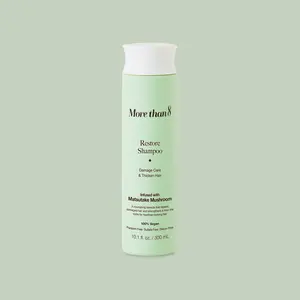 Morethan8 Restore Shampoo – Nourishing & Strengthening Hair Cleanser | Vegan, Sulfate-Free Formula | 10.1 fl oz