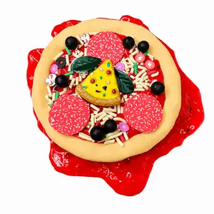 Pizza Slime Kit – DIY Butter Slime with Clay & Toppings