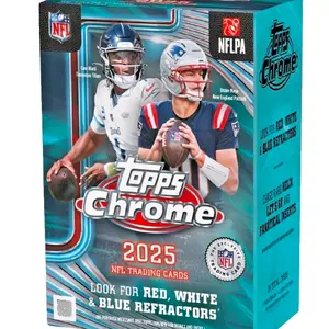 Break 2: 10X Topps Chrome Value Boxes 2025 Team Break