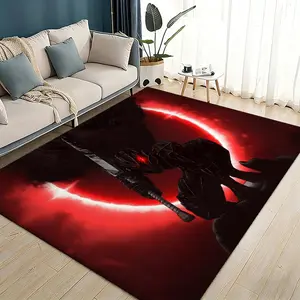 B-BerserkS Floor Mat Flannel Rugs Soft Warmth Floor Mat Thickened Non-Slip for Room Home Decor Door Mat Strong Water Absorption Upgraded Anti-Slip Backing Easy to Clean