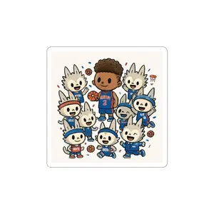 Cade Cunningham 'Slow Motor' Sticker — Sporty Basketball Player Kiss-Cut Sticker