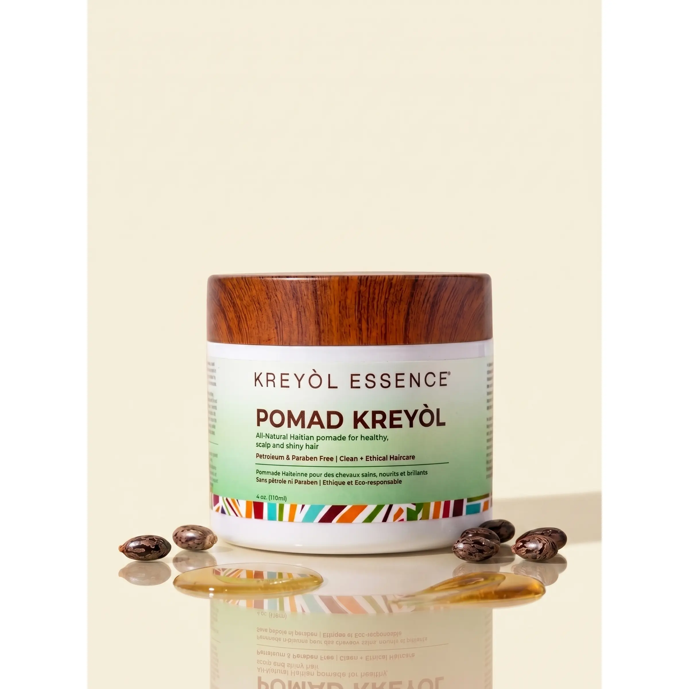 Pomad Kreyòl Natural Scalp Balm Growth Treatment (4oz)