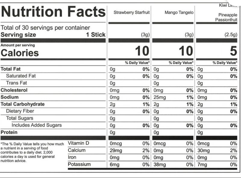 Skittles Zero Sugar Variety Pack Singles-to-Go Powdered Drink Mix, Tropical, 30 Count Packets