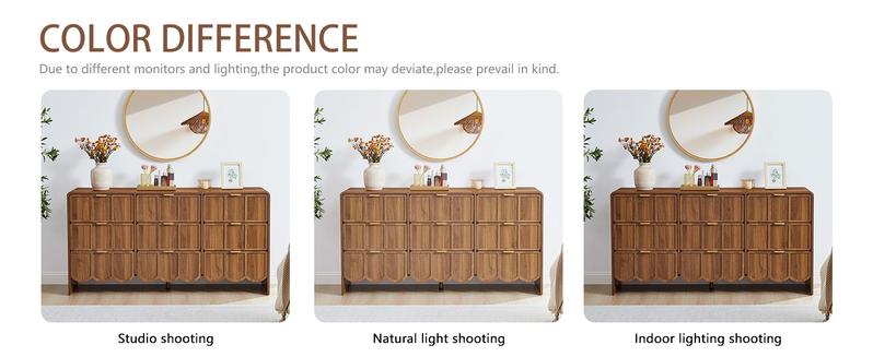 Giratree 3 5 9 Drawer Dresser for Bedroom, Modern Closet Chest of Drawers with Wave Fluted Drawer, Wood Storage Small Dresser Organizer for Nursery Bedroom Living Room Hallway Closet Giratree 3 5 9 Drawer Dresser for Bedroom, Modern Closet Chest of Drawers with Wave Fluted Drawer, Wood Storage Small Dresser Organizer for Nursery Bedroom Living Room Hallway Closet