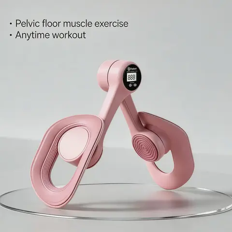 Women's Multifunctional Thigh Trainer - Ergonomic Plastic Strength Training Equipment for Inner Thighs, Arm+Leg Combos, Glutes - Compact, Lightweight for Home, Office, Travel Gym Gear for Beginners, Easy-to-Use for Full-Body Fitness Exercises