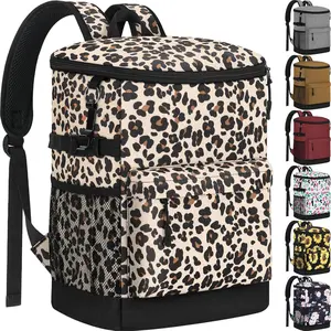 Cooler Backpack 33/40 Cans Backpack Coolers Insulated Leak Proof Soft Beach Cooler Bag for Men Women Ice Chest Backpack Camping Hiking Picnic Travel Cooler Lunch Backpack