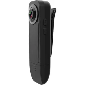 1080P Mini Body with Audio Clip-on Video Recorder Wide Angle Video Built-in Battery Night Vision Motion Detection for Hiking Riding Running Travel