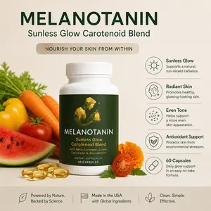 Melanotanin Sunless Glow Carotenoid Tan Supplement