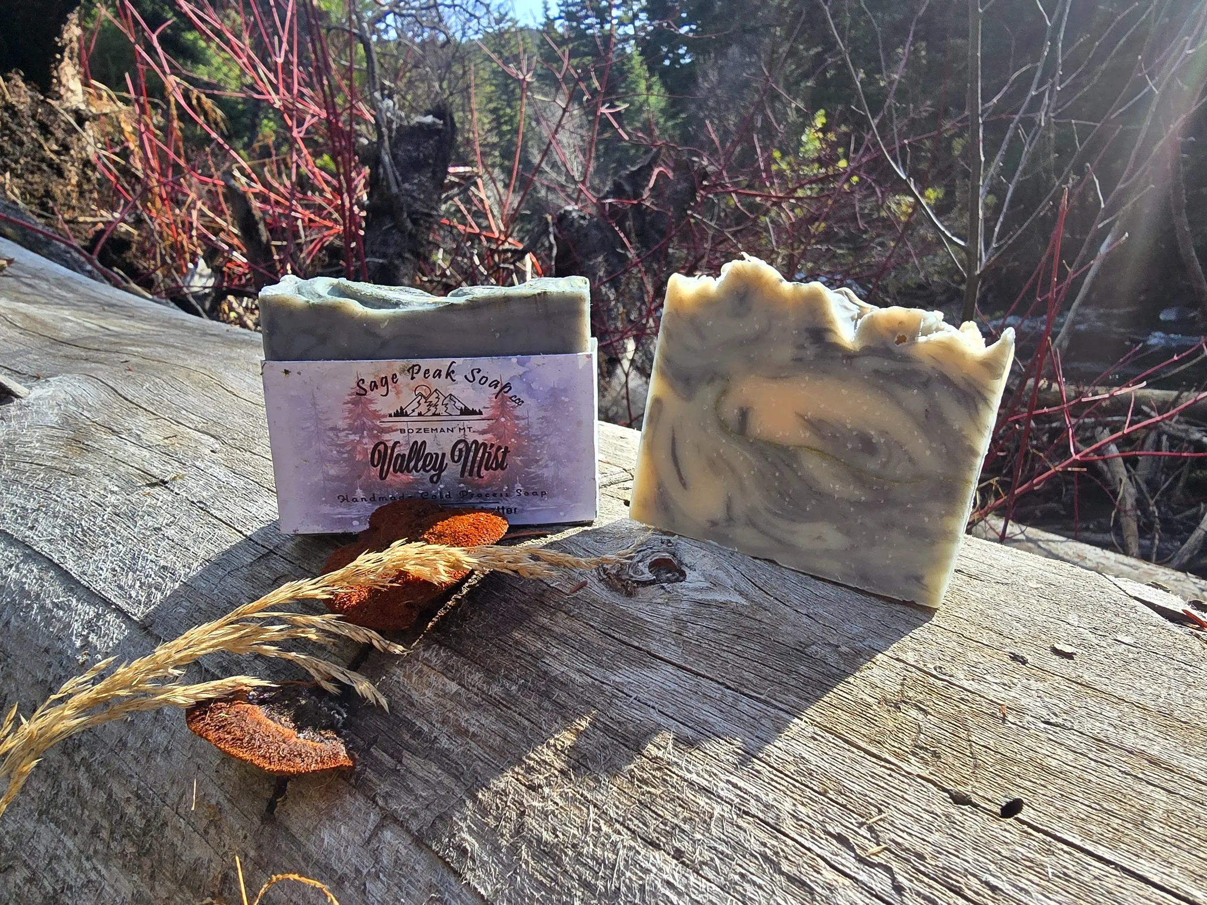 Valley Mist Cold Process Soap- Sage Peak Soap LLC.