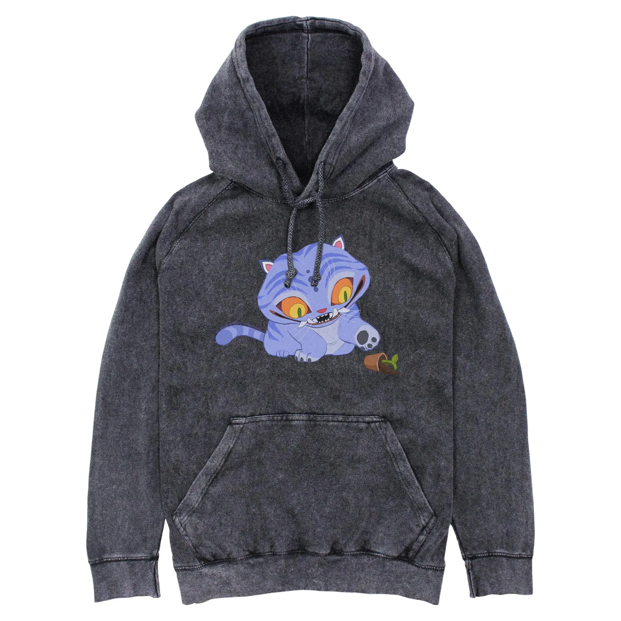 Mens KPop Demon Hunters Mischievous Derpy Lightweight Hoodie
