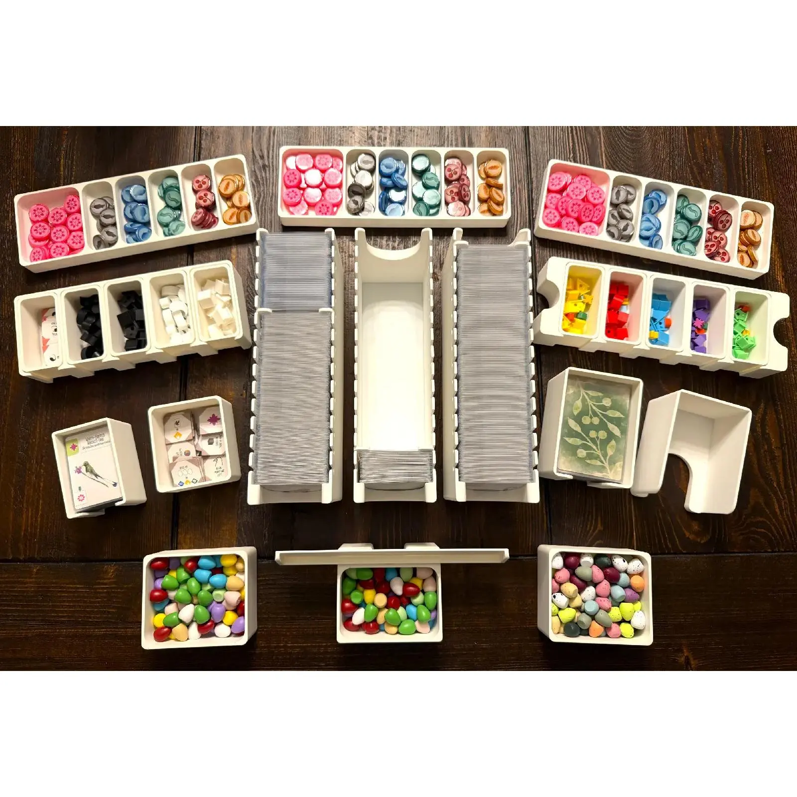 Wingspan Nesting Box Insert / Organizer - All Expansions (Updated Through the Americas Expansion)