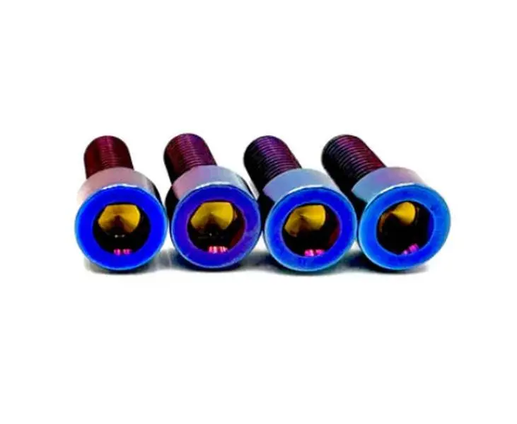 Titanium Ultra Bee Reservoir Cap Bolts Titanium Ultra Bee Reservoir Cap Bolts