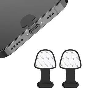 Silicone Type-C Dust Plug, USB-C Charging Port Protector Cover, Anti-Dust Cap for Type C Phones, Durable and Easy to Use, Phone Accessory